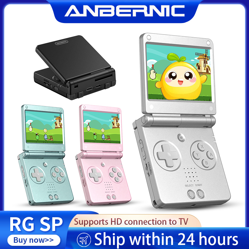 Retro Gaming On - เครื่องเล่นเกมพกพา Anbernic RGSP Flip Retro ระบบปฏิบัติการ