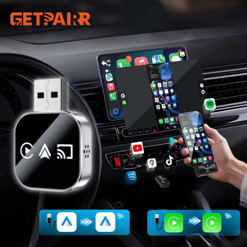 Controller Adapter Usb - อะแดปเตอร์ Getpairr Wireless CarPlay & Android