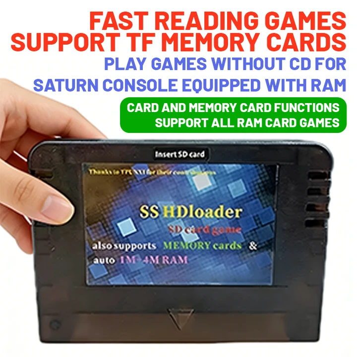 Retro Gaming Years - SAROO HD Loader (เมนูภาษาอังกฤษ) เครื่องอ่าน TF