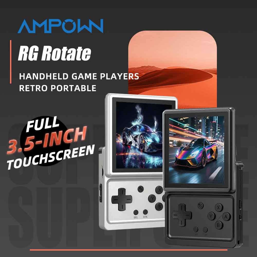 Retro Gaming Years - เครื่องเล่นเกมพกพา ANBERNIC RG Rotate ระบบ Android