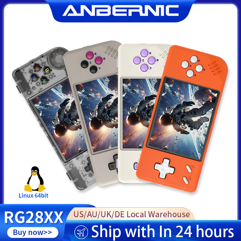 Retro Gaming On - ANBERNIC RG28XX เครื่องเล่นเกมพกพาแบบเรโทร ระบบปฏิบัติการลินุกซ์ 64 บิต