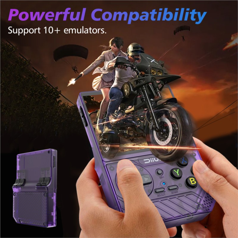Retro Gaming On - เครื่องเล่นเกมพกพาแบบโอเพ่นซอร์สรุ่นใหม่ เกมอาร์เคดย้อนยุคแบบพกพา ระบบ 3D คู่ ดีไซน์คลาสสิก
