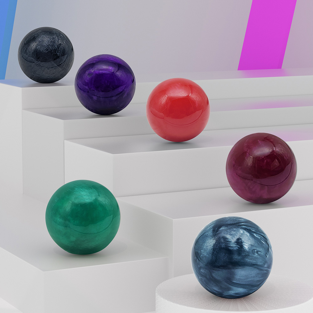 Arcade Stick Joystick - อุปกรณ์เสริมคันบังคับอาร์เคด หัวจอยสติ๊กเรซิ่นลายอาเกต ด้ามจับสำหรับเกมต่อสู้อาร์เคด อะไหล่ DIY สำหรับเปลี่ยน