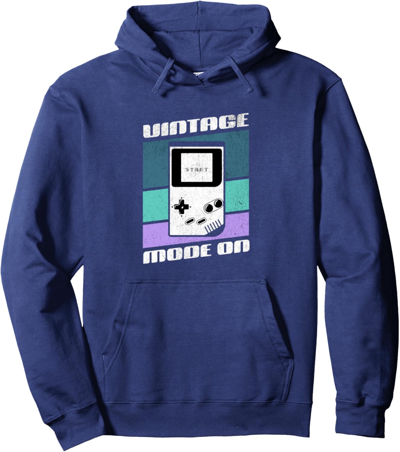 เสื้อฮู้ดดี้พิมพ์ลายสไตล์วินเท - Retro Gaming On บทวิจารณ์และราคา