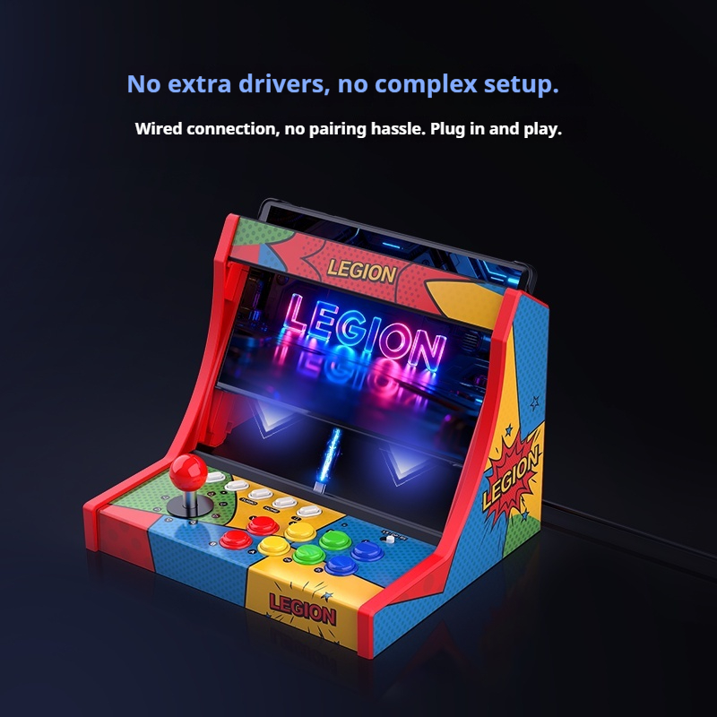 แท่นเชื่อมต่อ Lenovo Legion Ar - Arcade Stick Joystick บทวิจารณ์และราคา