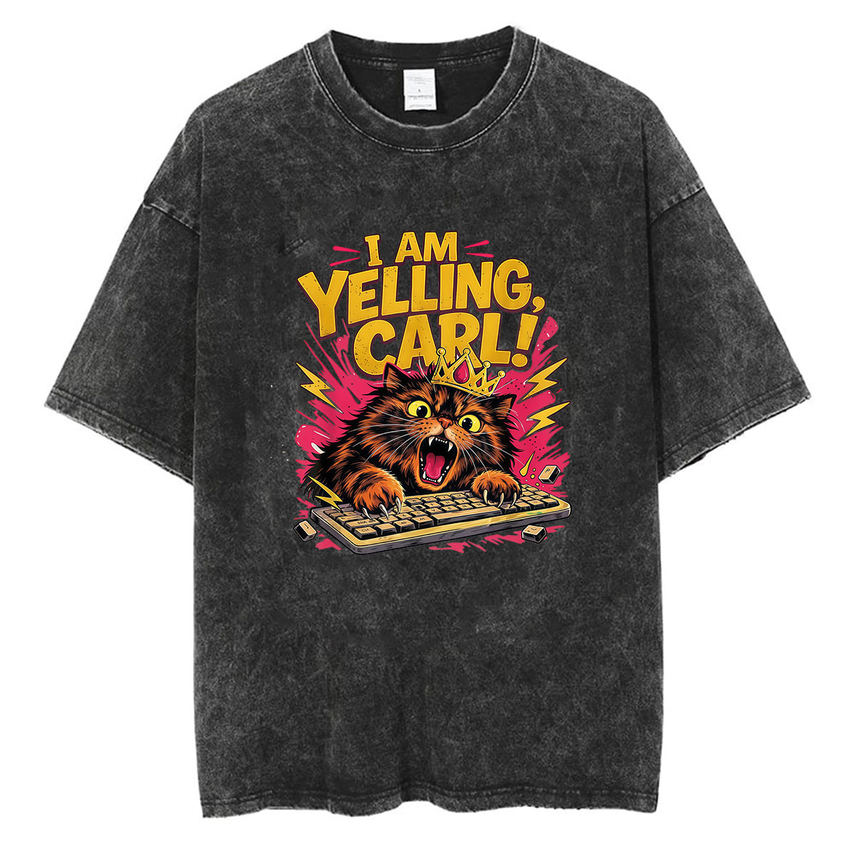 เสื้อยืดวินเทจลาย I Am Yelling - Retro Gaming Shirt บทวิจารณ์และราคา