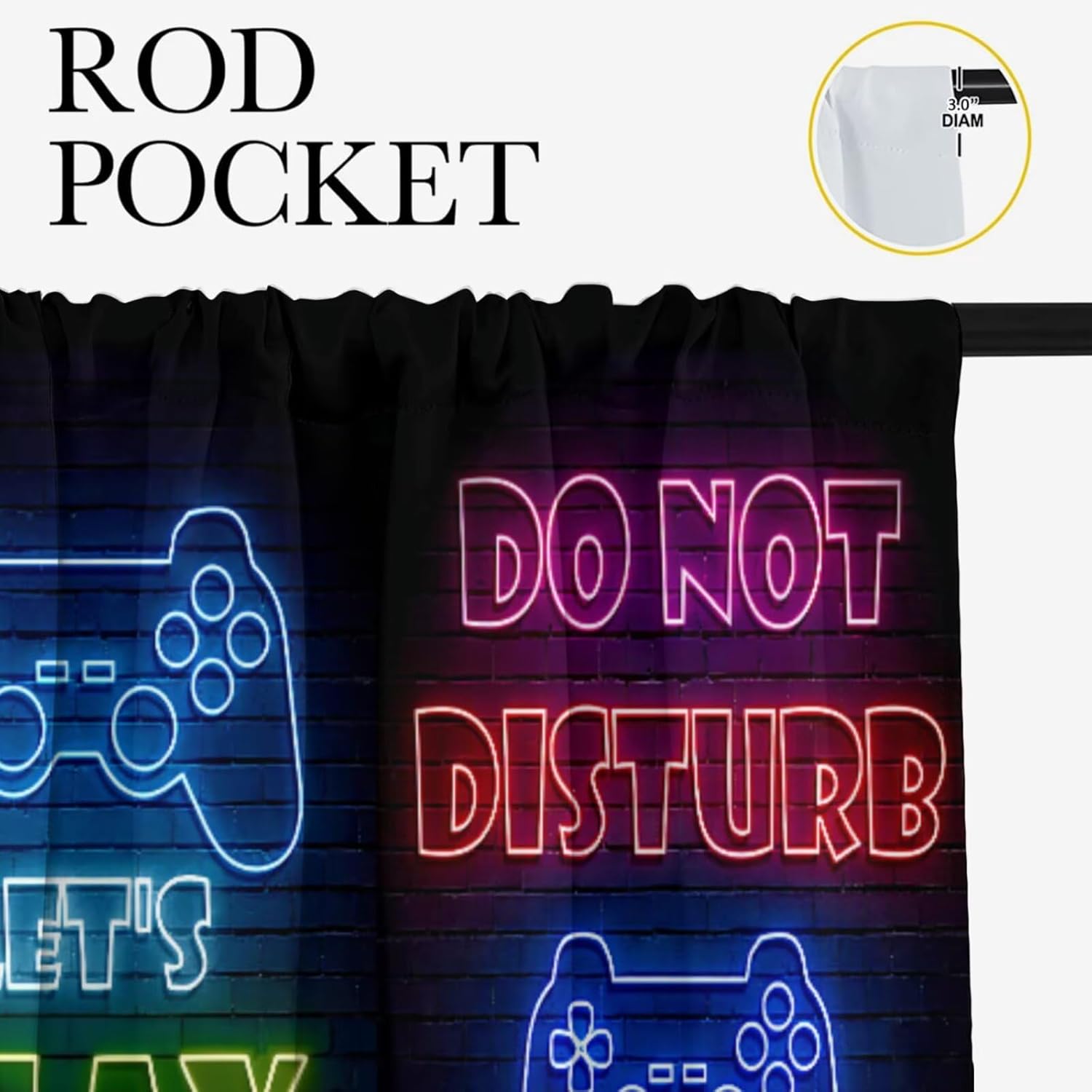 ผ้าม่านเกมเมอร์ ผ้าม่านกันแสง  - Retro Gaming Cafe บทวิจารณ์และราคา