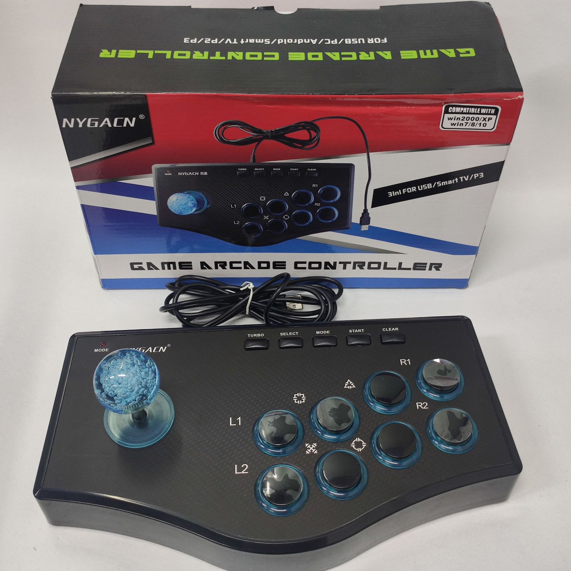 จอยสติ๊กเกมอาร์เคดสไตล์เรโทร ร - Arcade Stick Joystick บทวิจารณ์และราคา