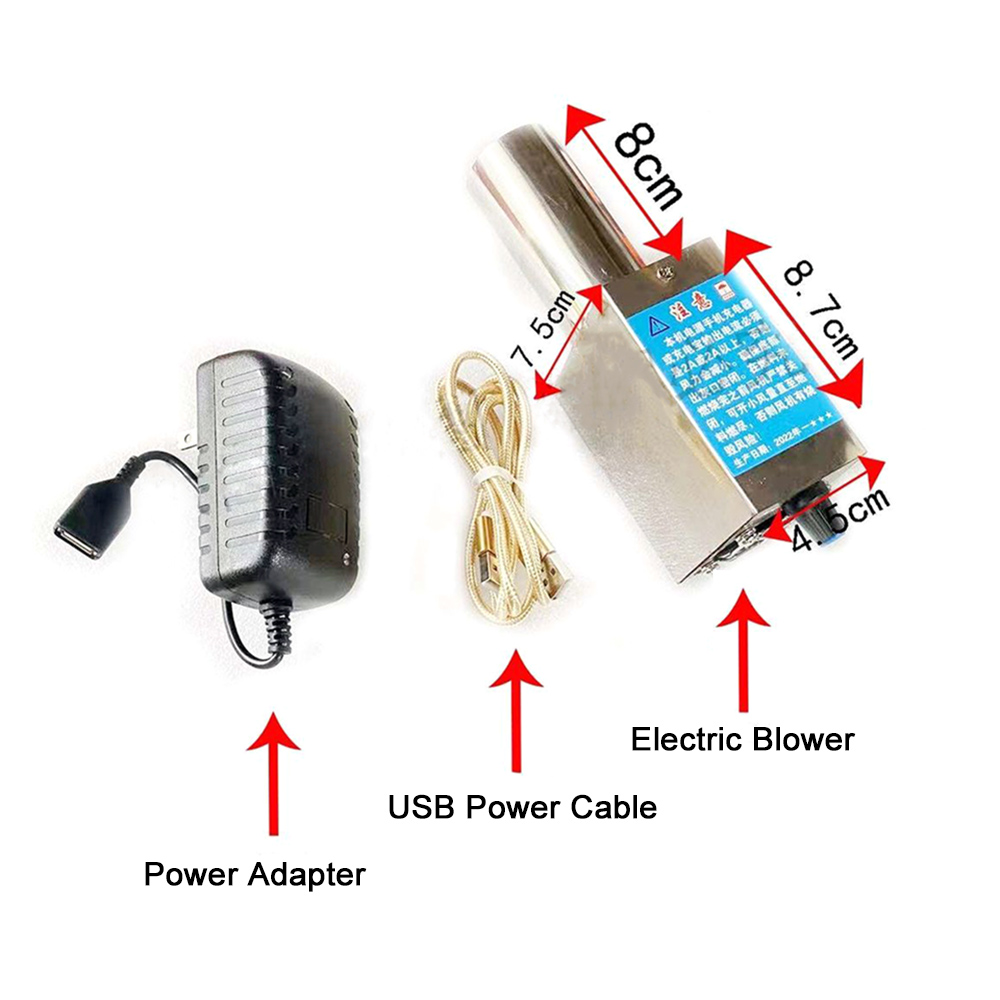 พัดลมเป่าลมใหม่ เตาเผาน้ำมันเส - Controller Adapter Usb บทวิจารณ์และราคา