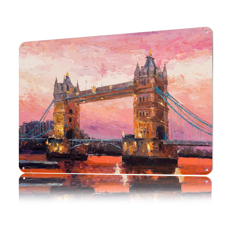 ป้ายโลหะตกแต่งผนังลายท่องเที่ย - Retro Gaming In London บทวิจารณ์และราคา