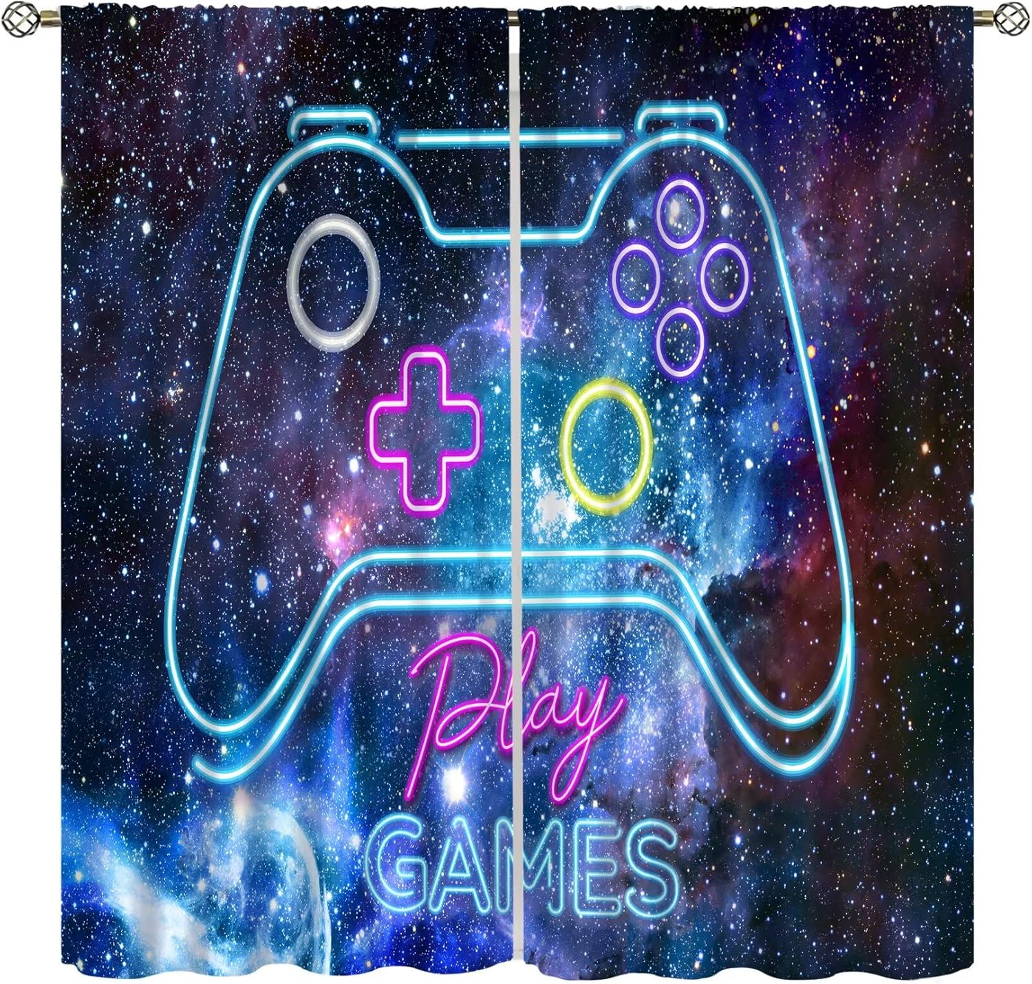 ผ้าม่านกันแสงลายเกมย้อนยุค สำห - Retro Gaming Cafe บทวิจารณ์และราคา