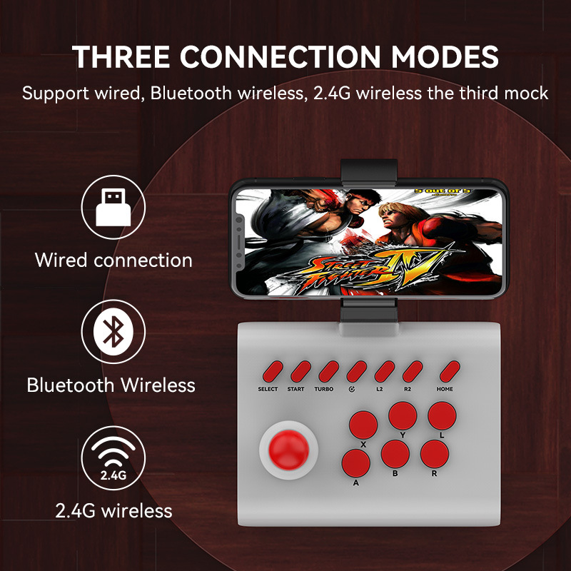 จอยสติ๊กเกมอาร์เคดแบบเทอร์โบสำ - Arcade Stick Joystick บทวิจารณ์และราคา