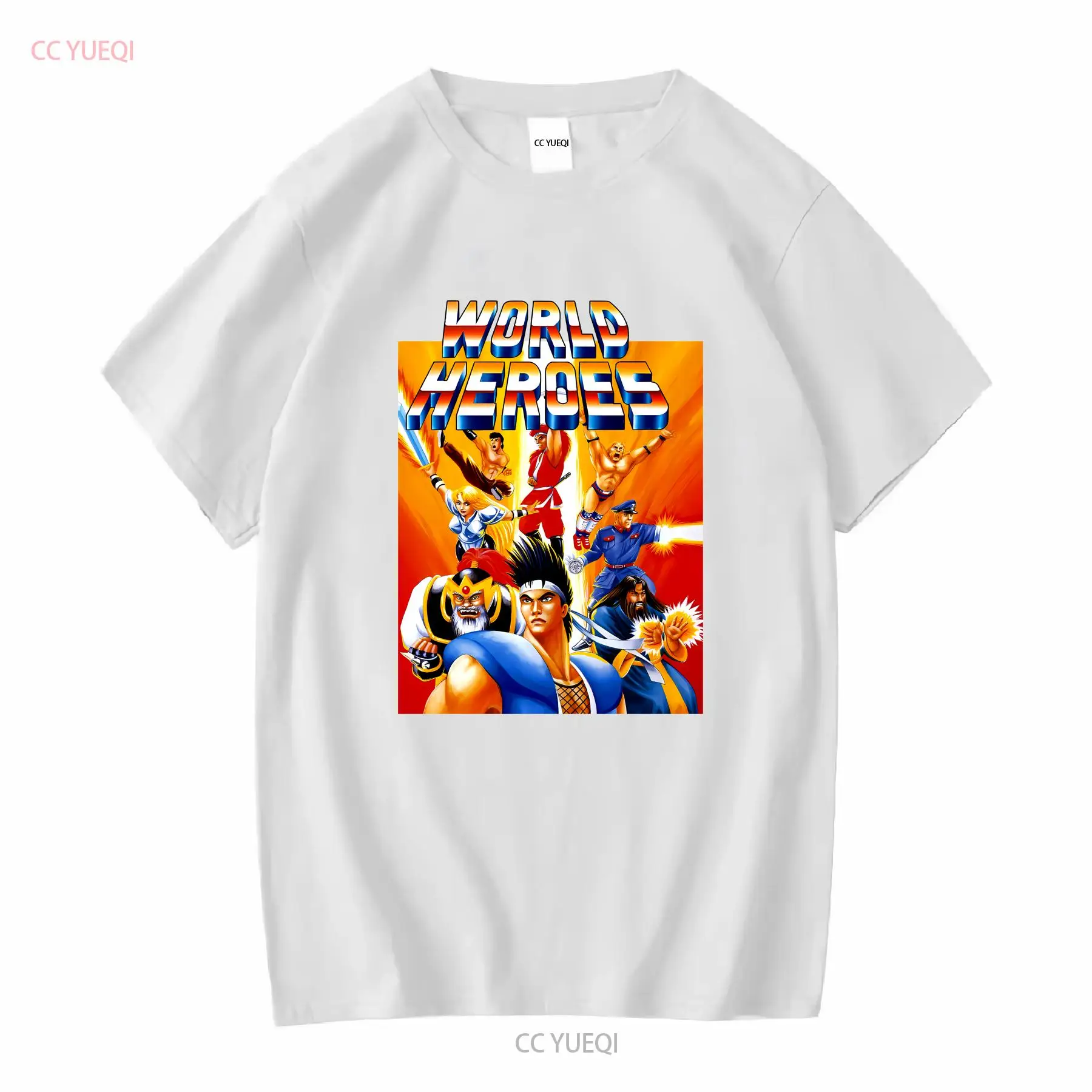 World Heroes Classic NEO GEO ว - Retro Gaming Shirt บทวิจารณ์และราคา