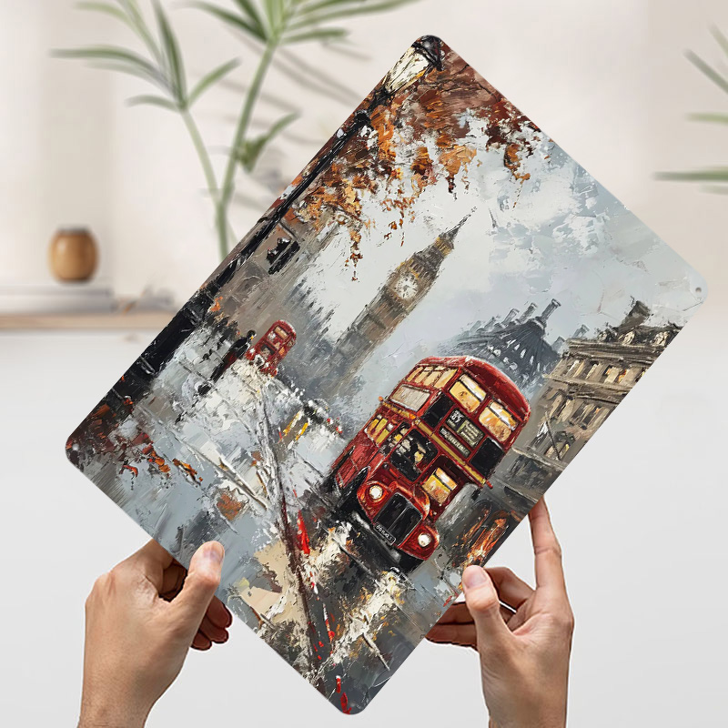 โปสเตอร์โลหะลายรถบัสลอนดอน งาน - Retro Gaming In London บทวิจารณ์และราคา