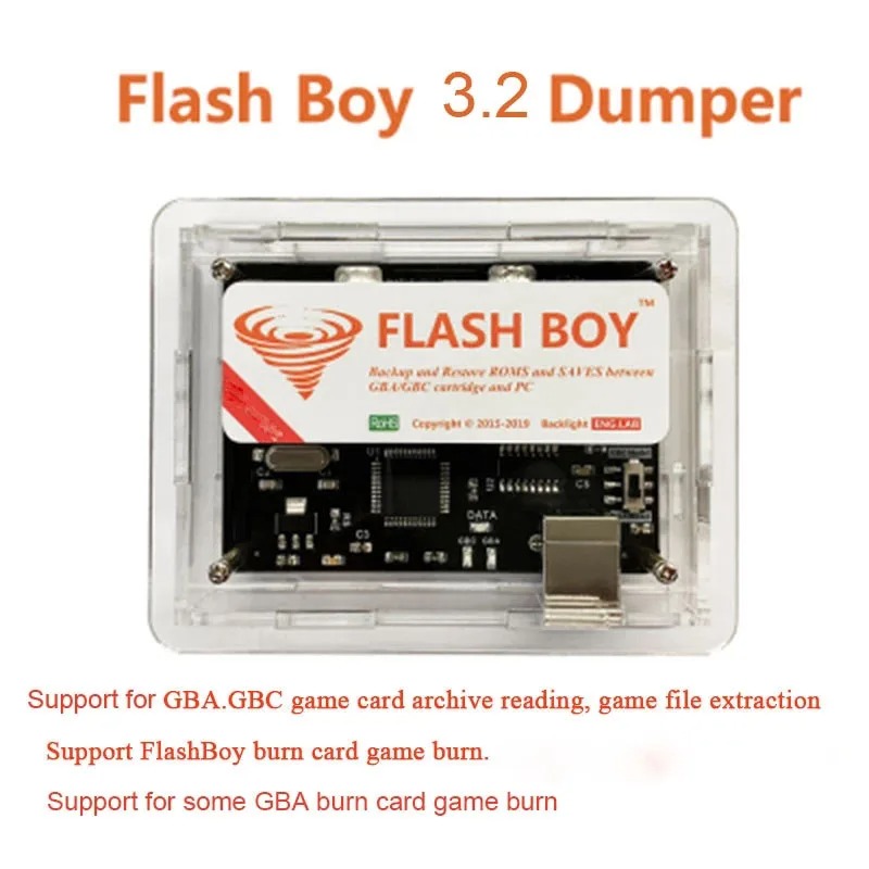 แฟลช Boy 3.2 CYCLONE Dumper สํ - Rom Cartridge Flash บทวิจารณ์และราคา