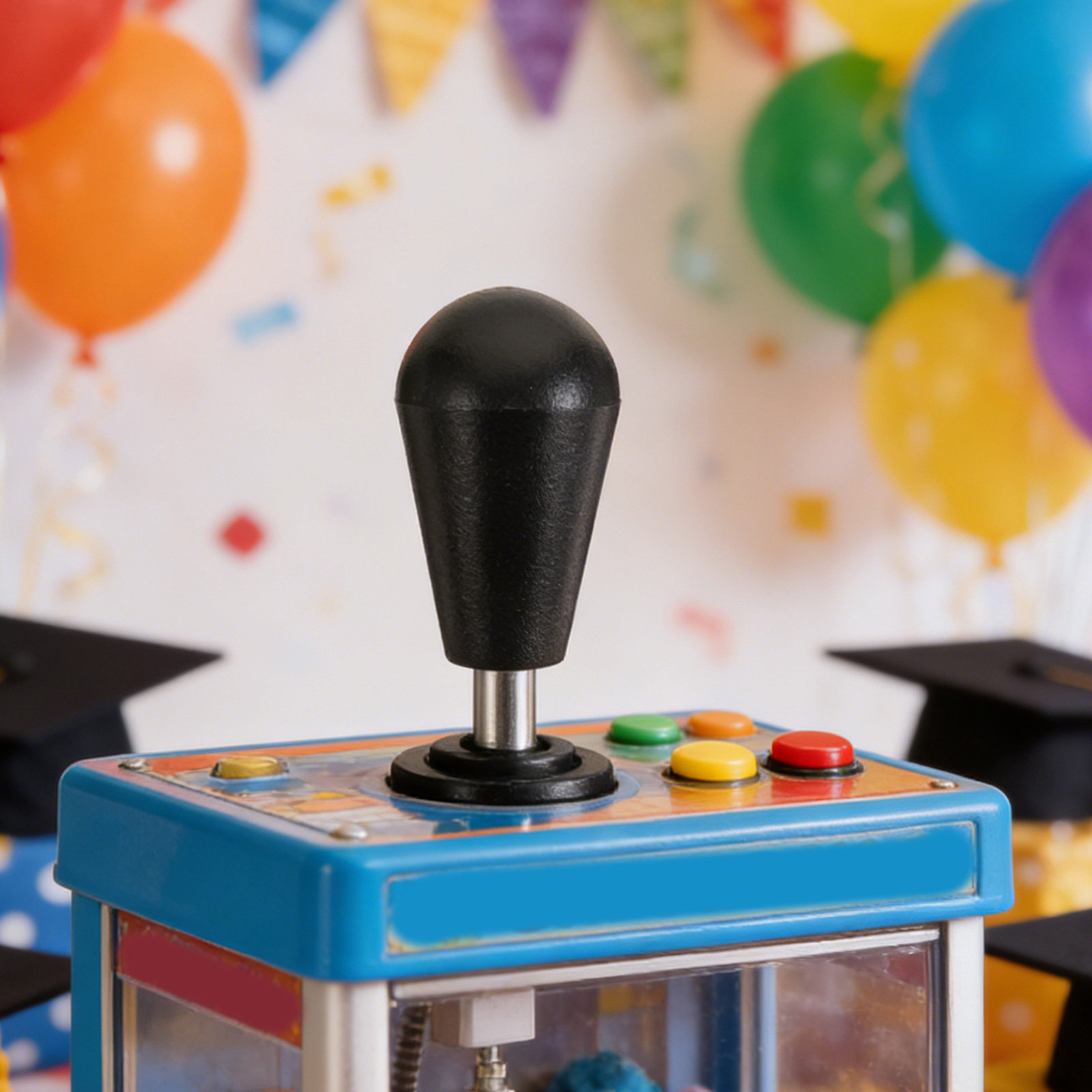2 ชิ้น ปุ่มควบคุมจอยสติ๊กแบบลู - Arcade Stick Joystick บทวิจารณ์และราคา