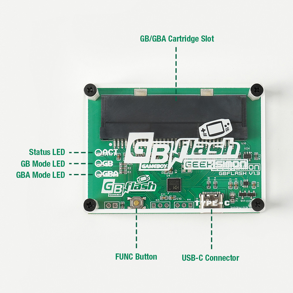 ตัวเผาแฟลชการ์ดเกมสำหรับเกมบอย - Rom Cartridge Flash บทวิจารณ์และราคา