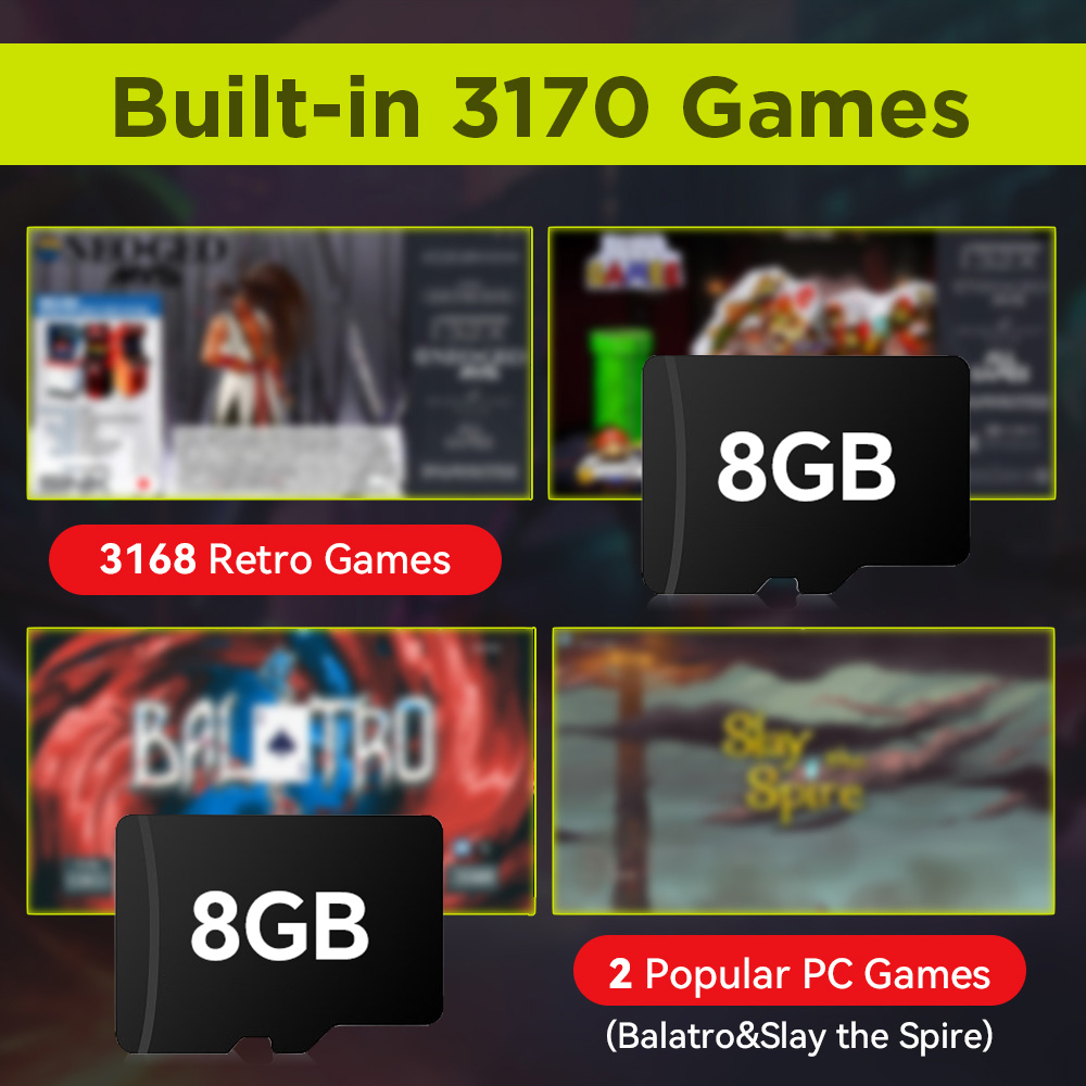 8GB เกม TF Card 3170 Retro/เกม - Retro Gaming On บทวิจารณ์และราคา